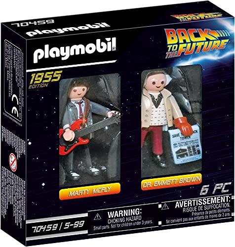 PLAYMOBIL Ritorno al Futuro 70459 - Marty McFly e Doc Brown