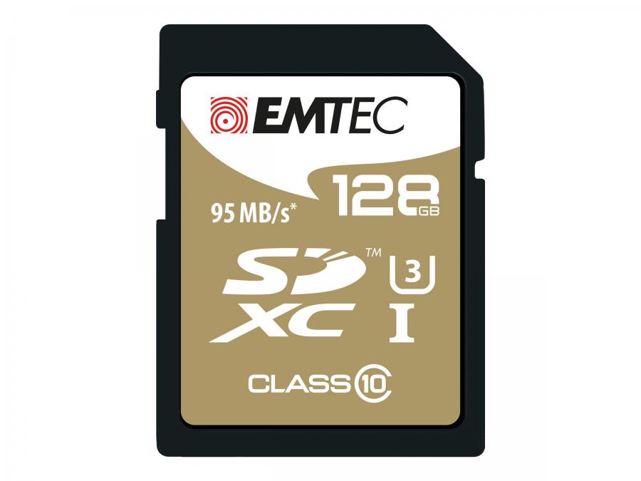Emtec Scheda SDXC 128GB Classe 10 UHS-I U3