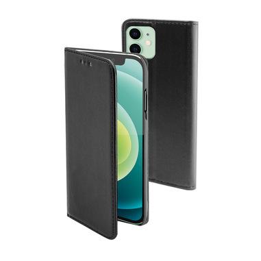 Electroline Cover a libro in ecopelle per iPhone 12 MINI - Nera