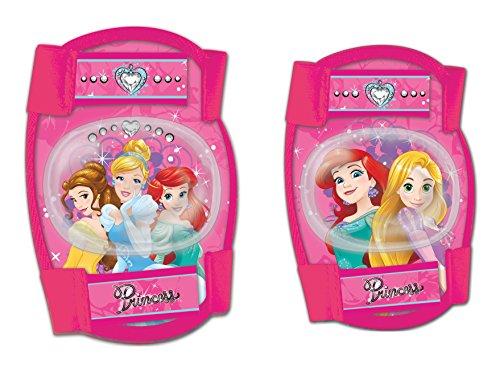 Princess Knie & Ellenbogenschoner Set Disney Protezioni per Ginocchia e Gomiti. Bambini, Multicolore, für Kinder bis 25kg
