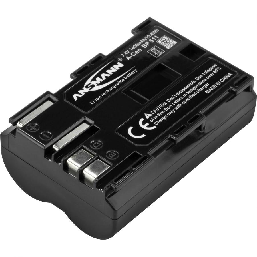 ANSMANN 5022283 A-Can BP-511 Batteria Li-Ion per Fotocamere Digitali Canon