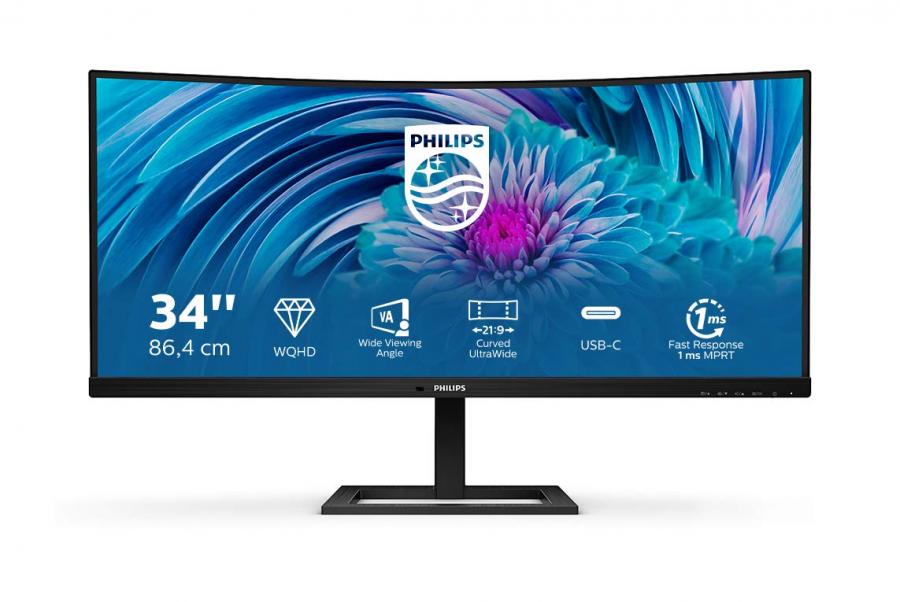 Philips 346E2CUAE Monitor Gaming 34