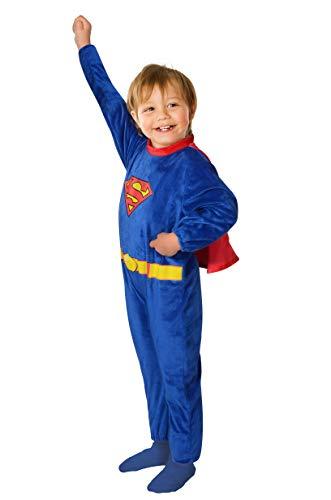 Ciao-Superman Costume Baby Originale DC Comics (Taglia 2-3 Anni), Colore Blu/Rosso, 11710.2-3