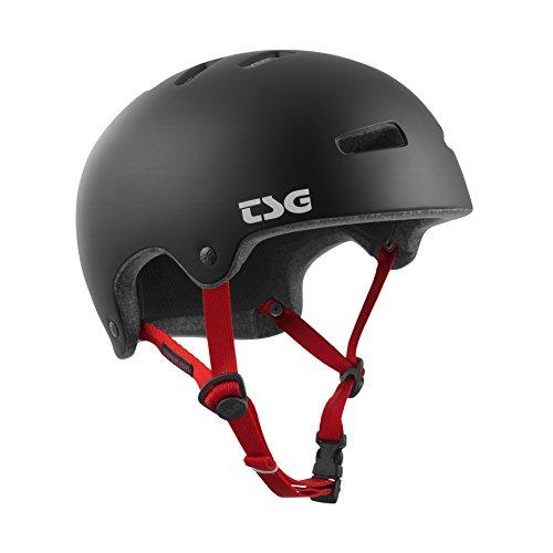 TSG Superlight Solid Color, Casco Unisex-Adulto, Satin Nero, S/M