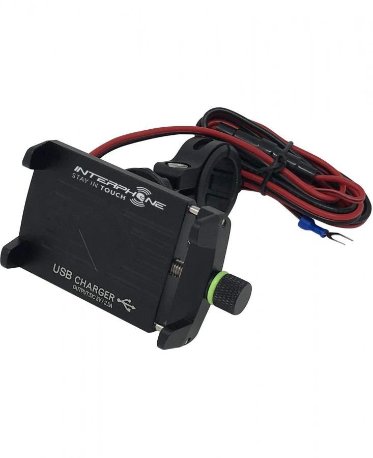 Supporto Universale per Smartphone Interphone Cellularline SMMOTOALUSB