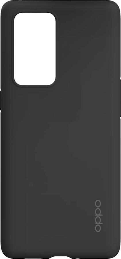 OPPO Reno6 Pro 5G Custodia in silicone liquido (colore nero)