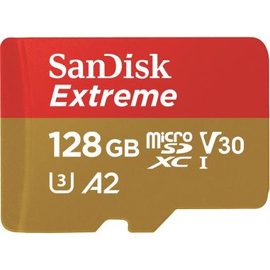 SanDisk Extreme MicroSDXC 128GB UHS-I U3 V30 A2