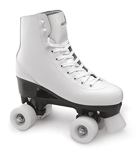Pattini Quad Roces RC1 Unisex Classic Roller - Bianco - Taglia 43