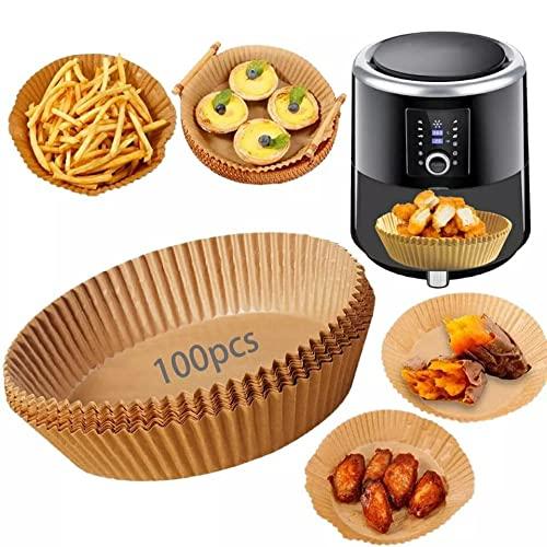 Carta Forno per Friggitrice ad Aria e Forno - 100 Fogli 16x4.5 cm