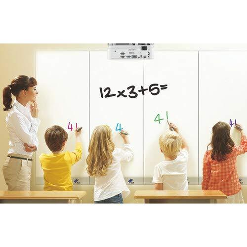 BenQ MW809STH - Proiettore DLP, Portatile, 3D, 3600 ANSI Lumen, WXGA (1280 x 800), 16:10-720p, Obiettivo Fisso a focale Corta.