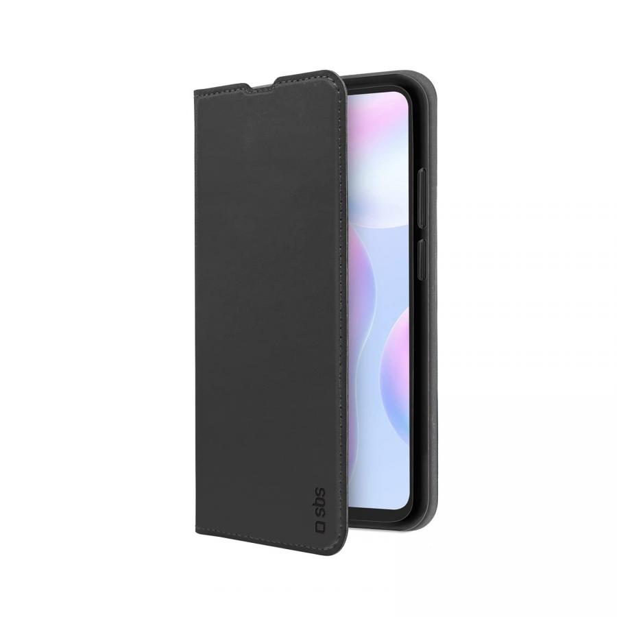 Custodia Book Wallet Lite per Xiaomi Redmi 9A / 9AT - Nera