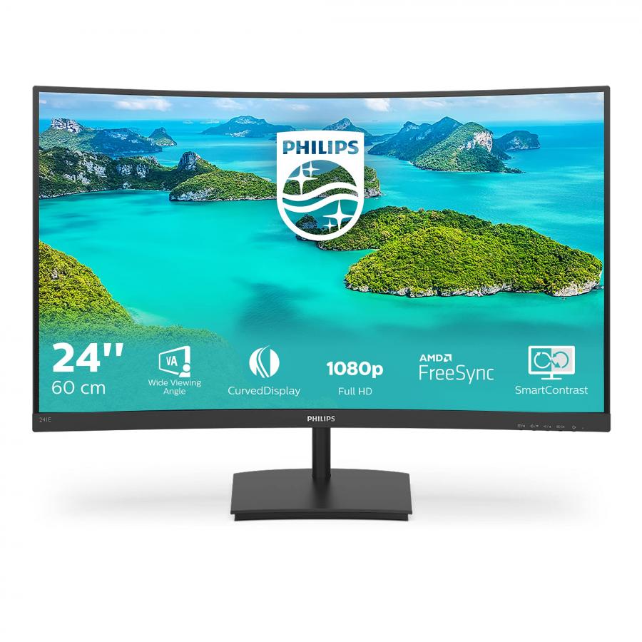 Philips 241E1SC Monitor Curvo Full HD da 24