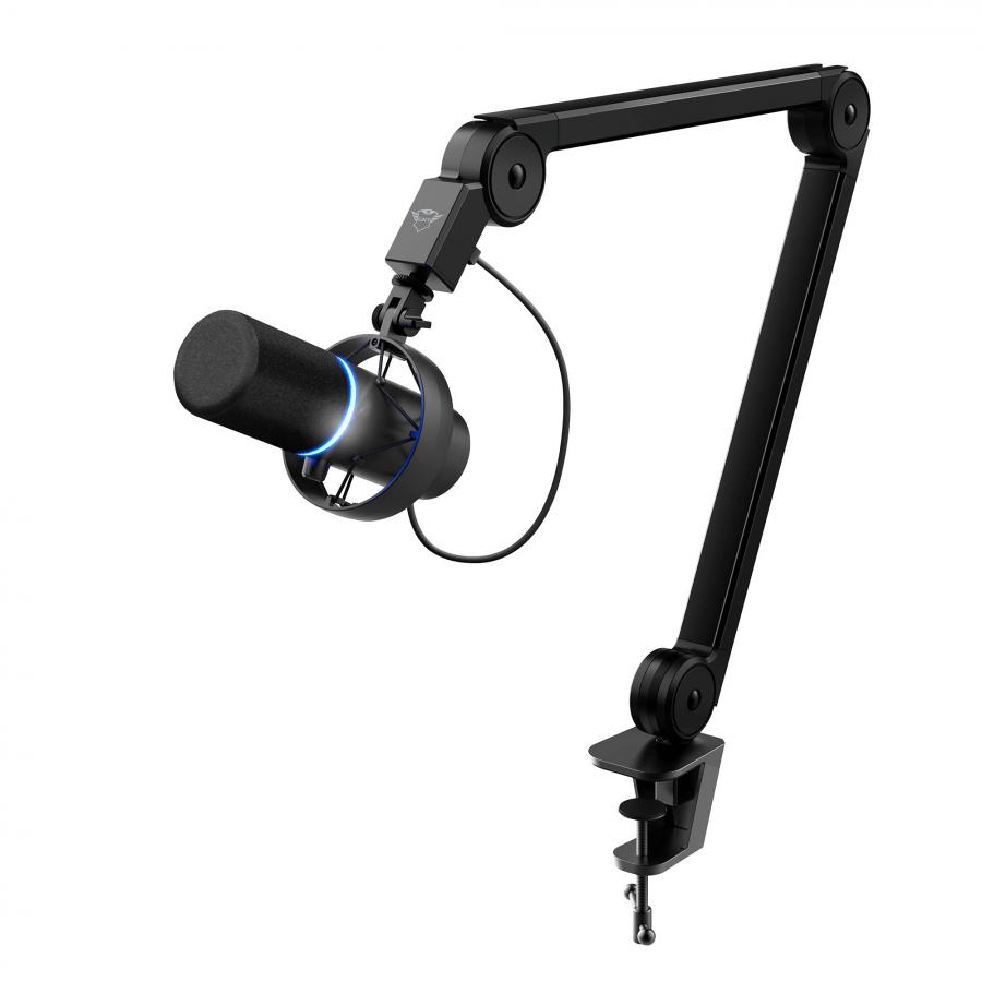 Trust Gaming GXT 255+ Onyx Microfono Professionale USB