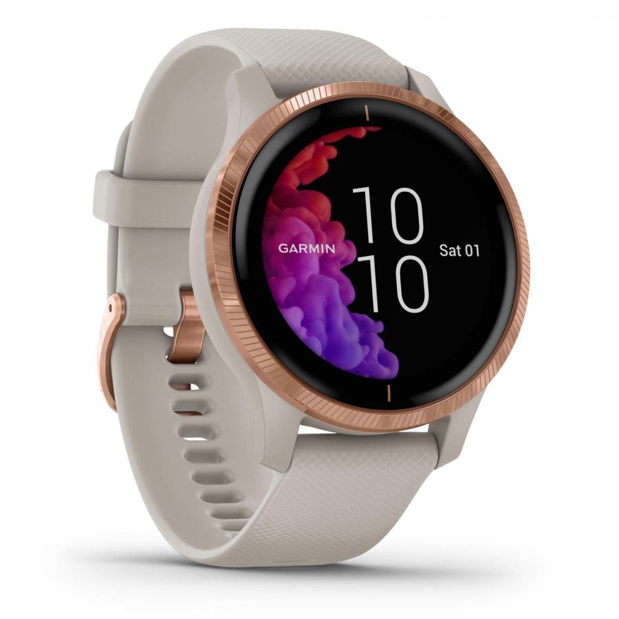 Garmin Venu Smartwatch GPS Sand/Rose Gold (010-02173-22)