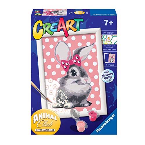 Ravensburger CreArt Serie E - Coniglietta, Dipingere con i Numeri