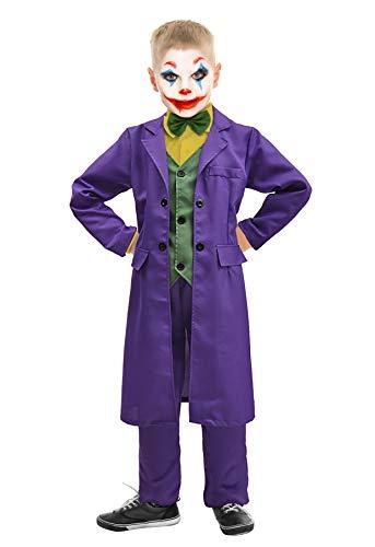 Costume da Joker per Bambino - DC Comics - Taglia 8-10 Anni