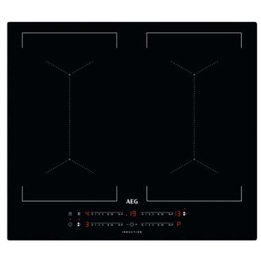 AEG IKE6445SIB Nero Da incasso 58 cm Piano cottura a induzione 4 Fornello(i)