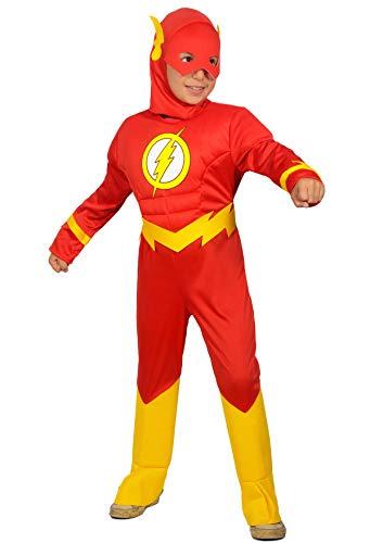 Costume Flash Bambino Originale DC Comics (Taglia 8-10 anni)