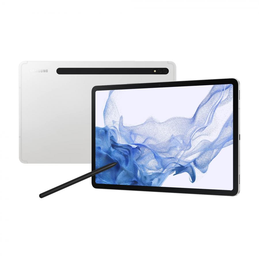 Samsung Galaxy Tab S8 Tablet Android 11 Pollici 5G RAM 8 GB 128 GB Tablet Android 12 Silver [Versione italiana] 2022
