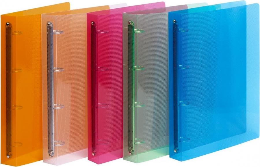 Raccoglitore Lumina 22x30 4 Anelli D15 PP - Colori Assortiti