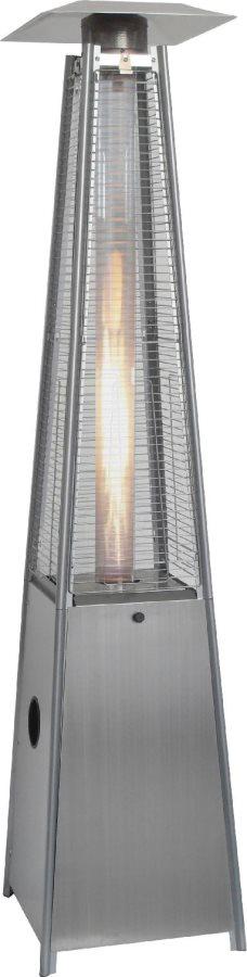 Stufa a Gas da Esterno Fungo Riscaldante Piramide Nera 13 kW