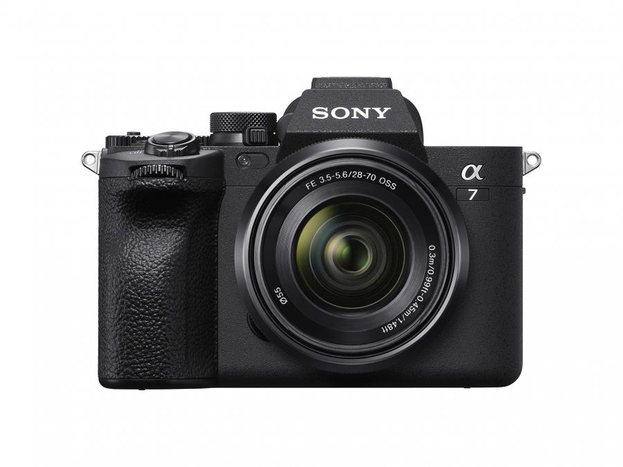 Sony Alpha 7 IV - Kit Fotocamera Mirrorless Full-Frame 33 MP con obiettivo Sony 28-70 mm F3.5-5.6, Real-time AF, 10 fps, 4K60p, Display touch orientabile (ILCE7M4B + SEL2870)