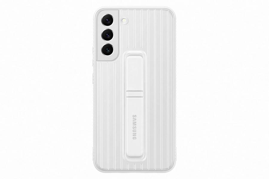 Samsung Protective Standing Cover per Galaxy S22+, Bianco