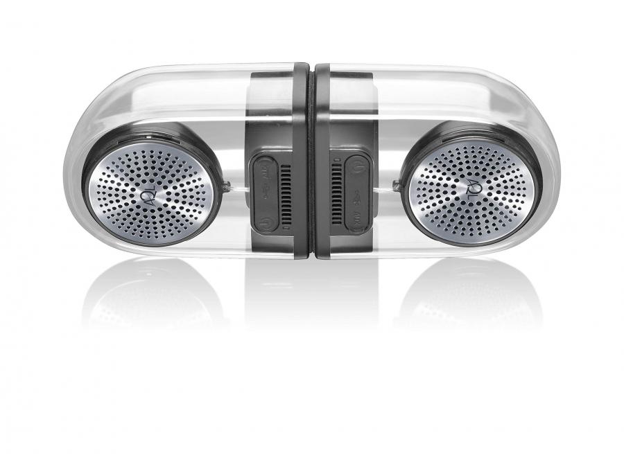 AQL Concerto Altoparlante Bluetooth Stereo Wireless Portatile Speaker per Iphone, Samsung, Huawei e altri Smartphone con Custodia Rigida da Viaggio