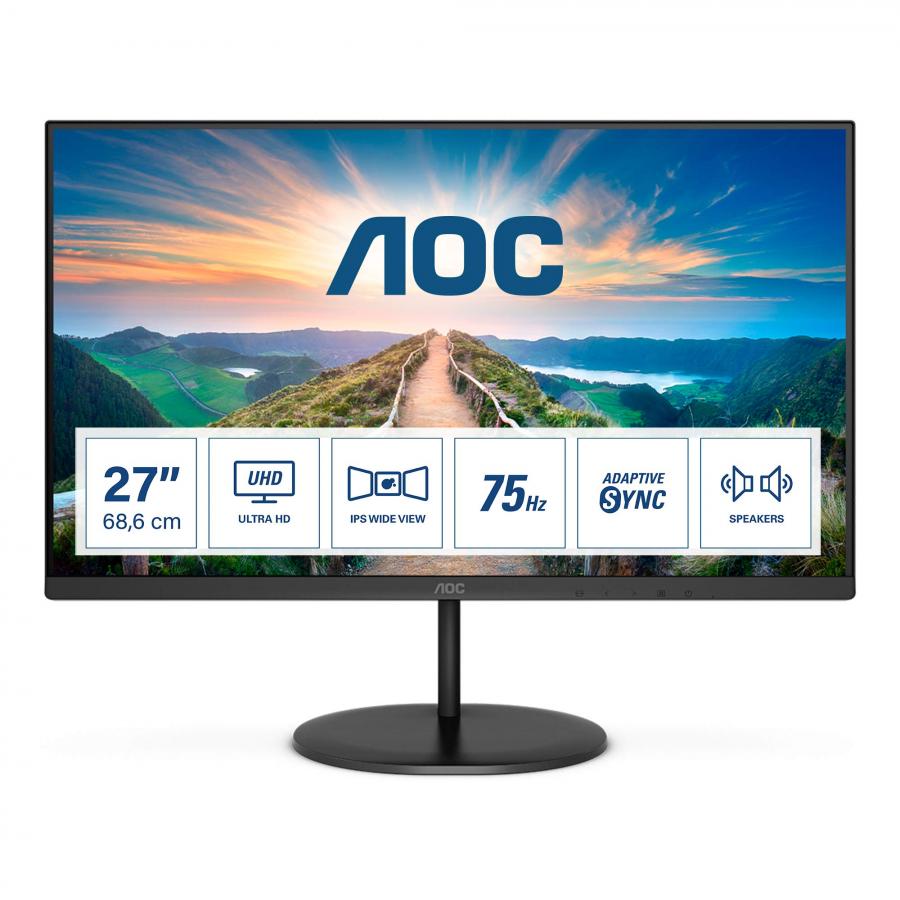 AOC U27V4EA - Monitor UHD da 27
