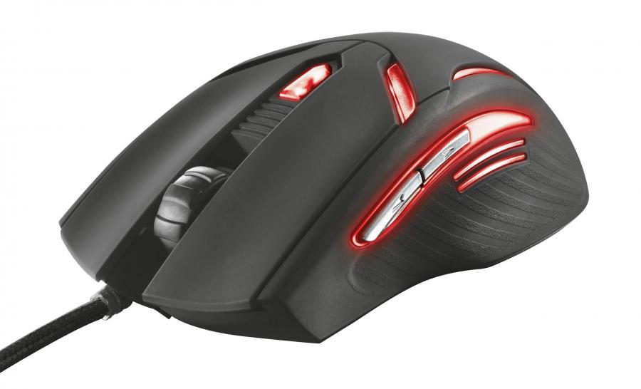Trust GXT 152 Gaming Mouse Illuminato con 6 Tasti e 2400 DPI