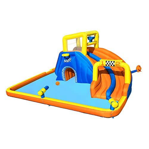 Bestway 53377 Parco Acquatico per Bambini Super Speedway, 5-10 Anni