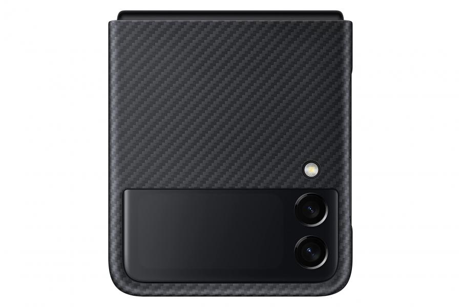 Samsung Aramid Cover per Samsung Galaxy Z Flip3 5G, Black