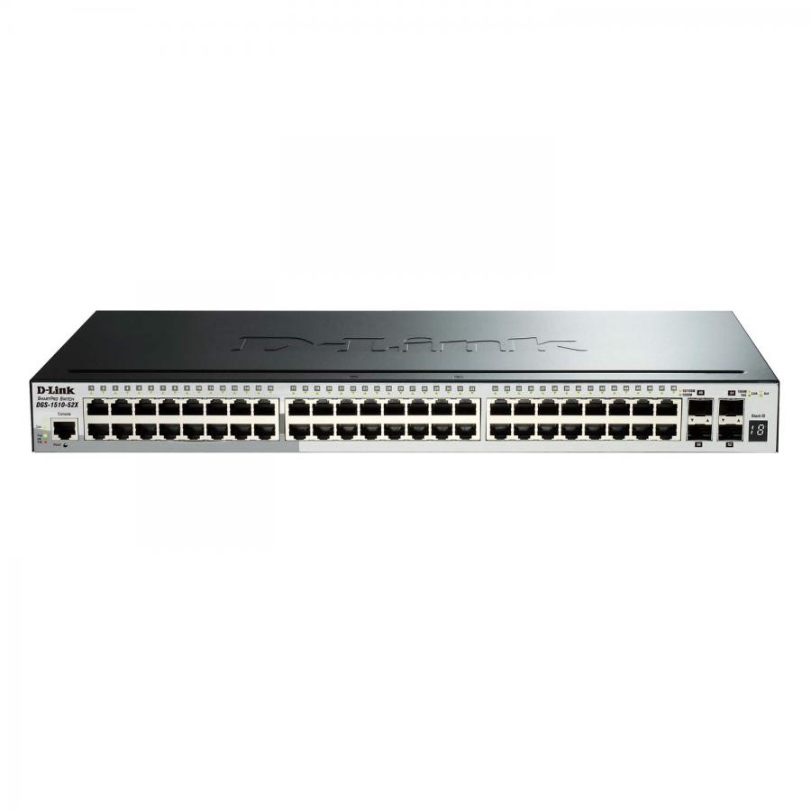 D-Link DGS-1510-52X Switch Smart Managed Gigabit Staccabile da 52 Porte