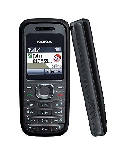 Nokia 1208 Nero - Telefono Cellulare GSM Dual Band con Torcia Integrata