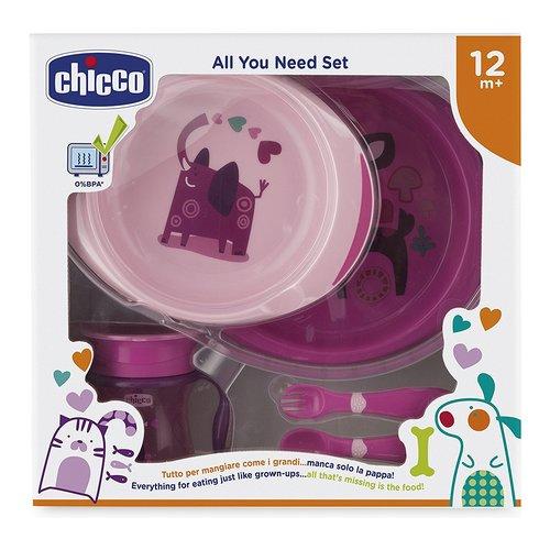 Set Pappa Chicco 12+ Mesi Rosa