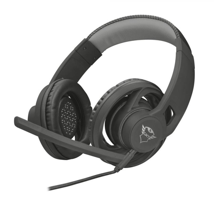 Trust Gaming GXT 333 Goiya Cuffia da Gaming, Nero