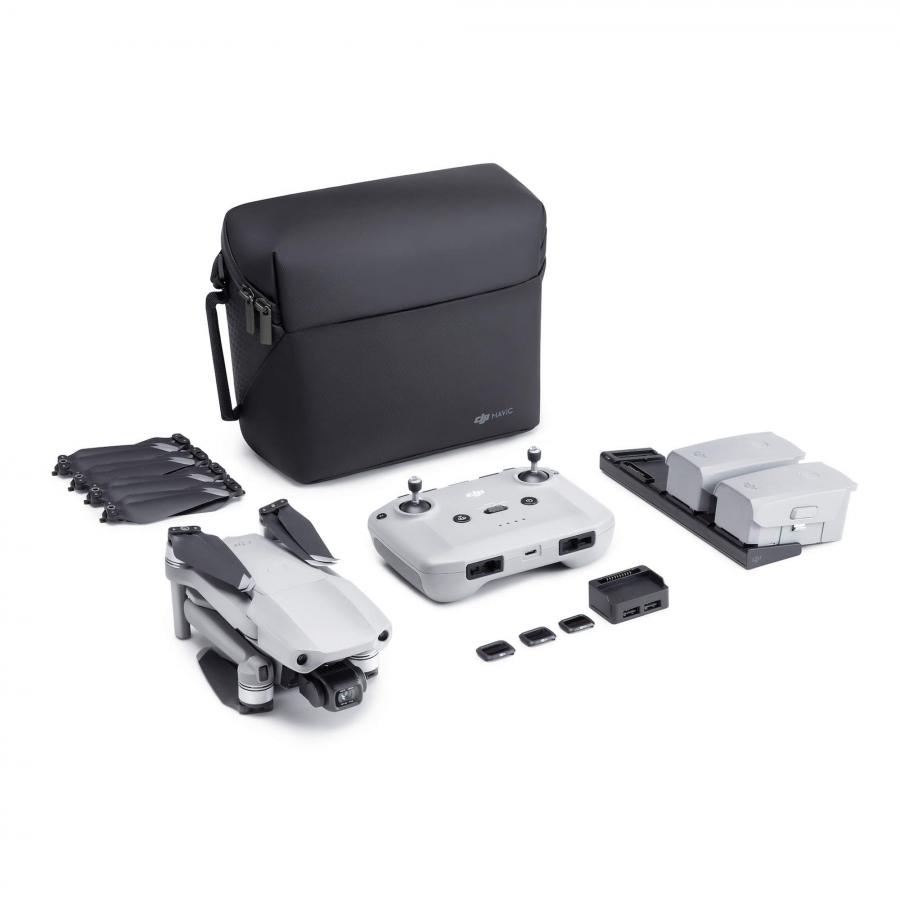 DJI Mavic Air 2 Fly More Combo - Drone con videocamera 4K in Ultra HD, foto da 48 megapixel, sensore CMOS da 1/2 