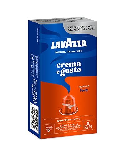 Lavazza Crema e Gusto Forte - 100 Capsule Nespresso Compatibili