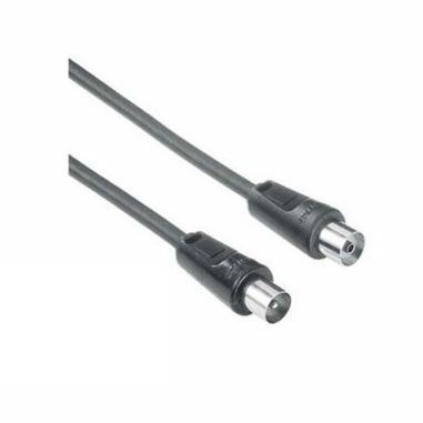 Hama Cavo BNC Maschio-Femmina 1.5m Nero