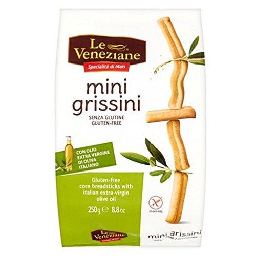 Le Veneziane Mini Grissini senza glutine al sesamo e chia, 250 gr