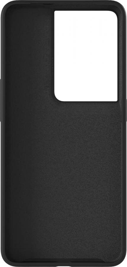 OPPO Custodia protettiva in silicone liquido progettata per Reno8 Pro 5G, nero