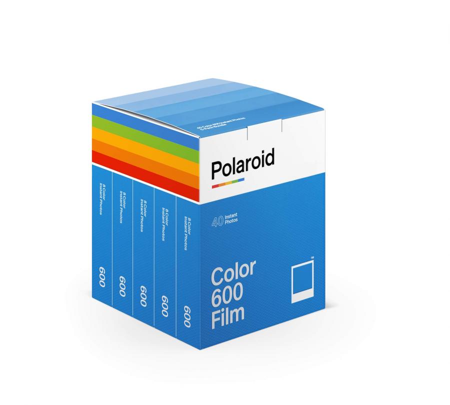 Polaroid - 6013 - Pellicola istantanea a Colori per 600 e i-Type - 5 confezioni - 40 foto