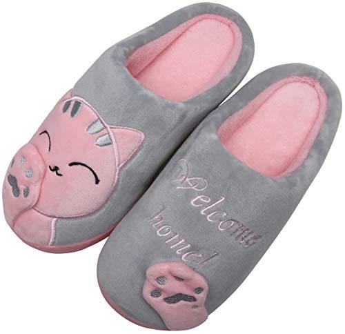Pantofole Amazon Scarpe Pantofole Fussbettpantoffel 35 EU Grigio 