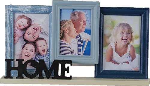Star Portafoto Multiuso 3 foto MDF 37 x 6 x 22 cm