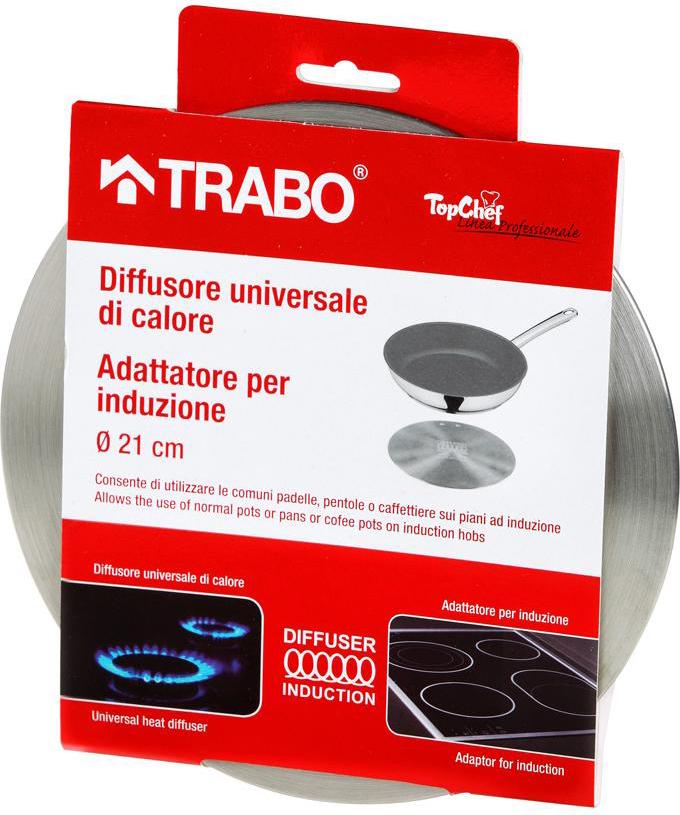 Diffusore per Induzione universale diametro 21 cm manico in Acciaio inox - BD21 My Cooking