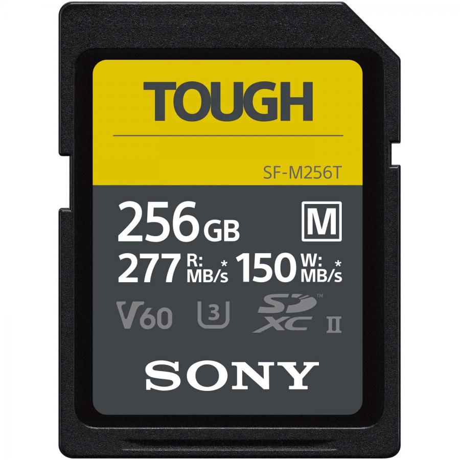 Scheda di Memoria Sony SDXC UHS-II 256GB Serie SF-M Tough