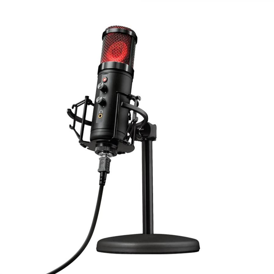 Trust Gaming GXT 256 Exxo Microfono Streaming USB