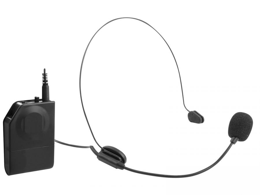 Trevi EM 408 R Set di Microfoni Wireless ad Archetto e a Clip