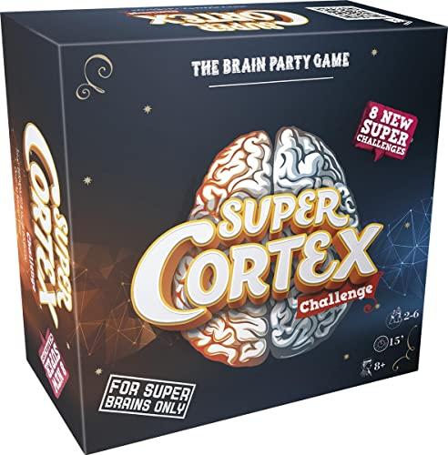 Asmodee - Super Cortex - Tante Sfide per il Tuo Cervello, Gioco da Tavolo, 2-6 Giocatori, 8+ Anni, Edizione in Italiano