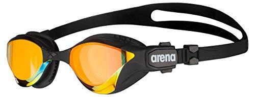 Arena Cobra Tri Swipe Mirror Occhialini Triathlon Unisex Adulto Yellow Copper-Black